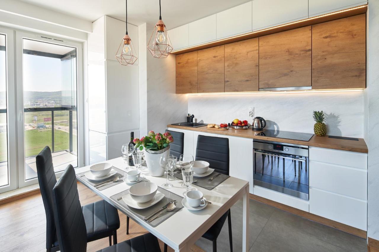 Apartament Premium Aquatower เรดา ภายนอก รูปภาพ